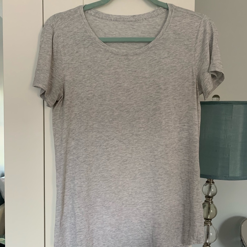 Lululemon gray short sleeve